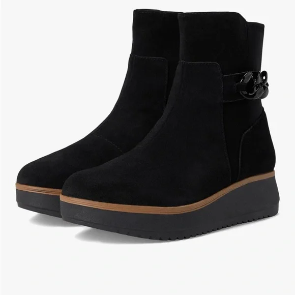 Clarks Zylah Rose Wedge Bootie - Picture 2 of 3